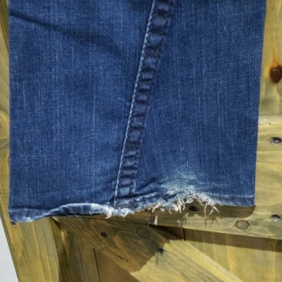 RETRO VINTAGE TRUE RELIGION WIDE LEG FLARE JEANS 80S 90S Y2K - Picture 8 of 8